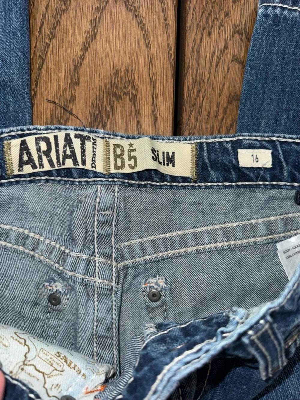 Ariat B5 Jeans SZ 16 - Picture 5 of 5